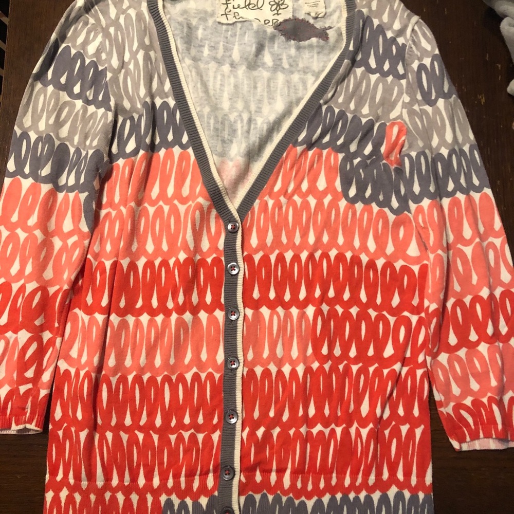 Field and flowers scribble